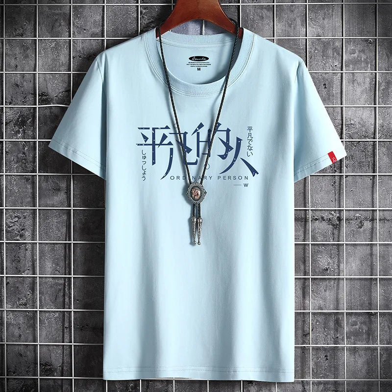 Men's Summer Anime T-shirt