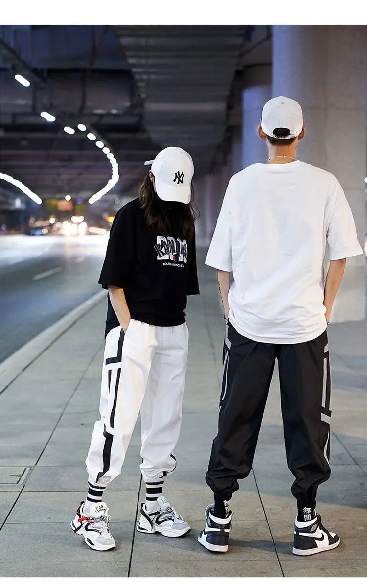 Men's Baggy Ankle-Length Sport Joggers – Streetwear Harem Sweatpants