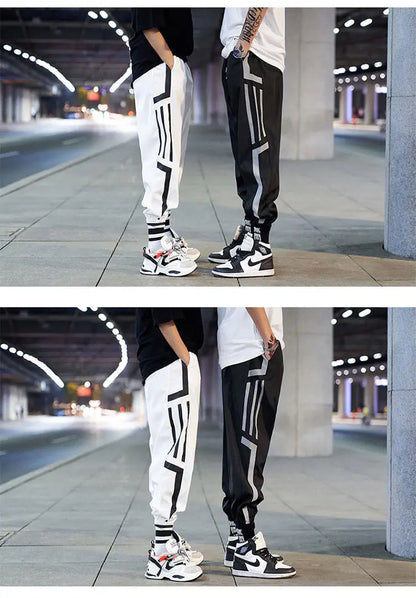 Men's Baggy Ankle-Length Sport Joggers – Streetwear Harem Sweatpants