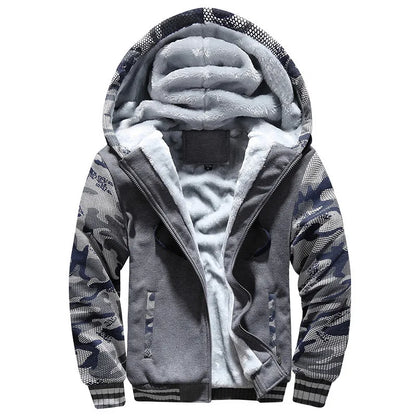 Men's Camouflage Winter Jacket