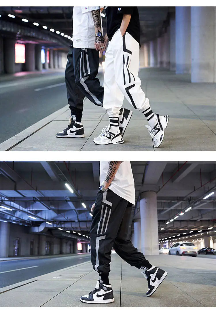 Men's Baggy Ankle-Length Sport Joggers – Streetwear Harem Sweatpants