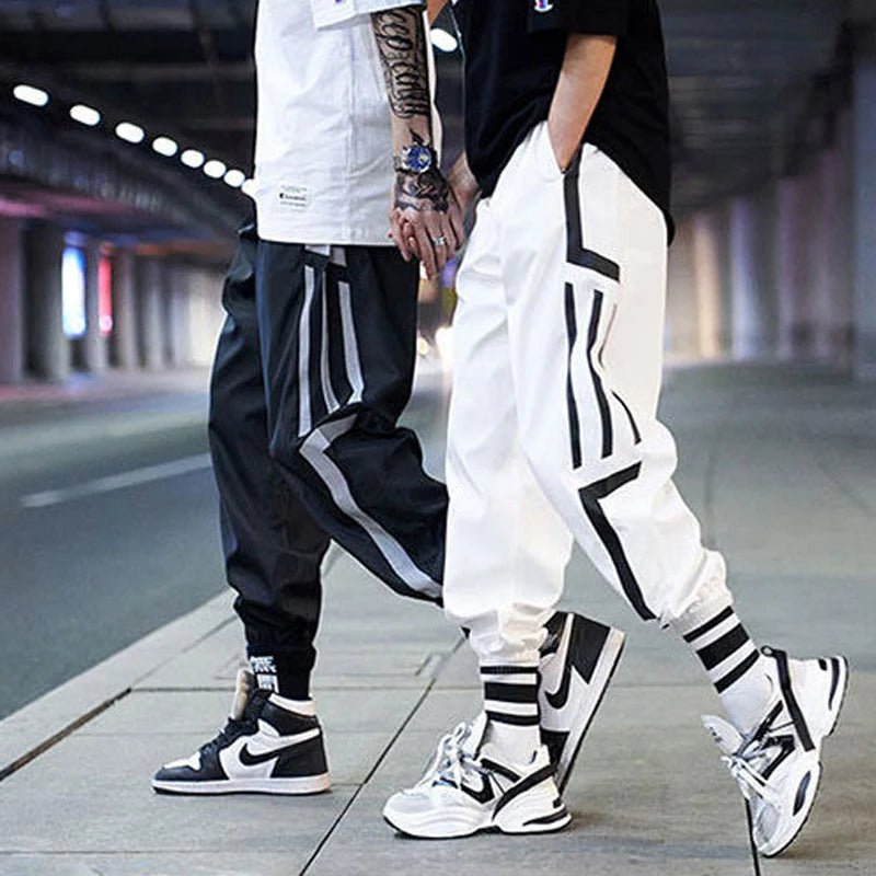 Men's Baggy Ankle-Length Sport Joggers – Streetwear Harem Sweatpants