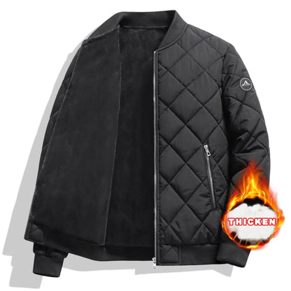 Autumn Winter Bomber Jacket for Men