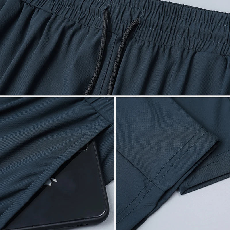 Summer Elastic Men’s Running Sport Pants