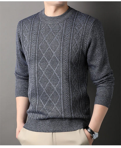 Men's Solid Color Sweater – 2024