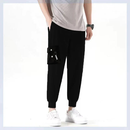 Men's Solid Color Cargo Pants