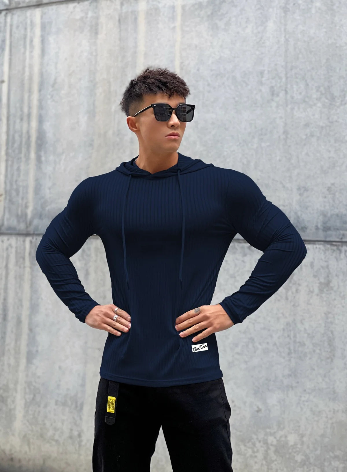 Men's Quick-Dry Long Sleeve Gym Fitness T-Shirt