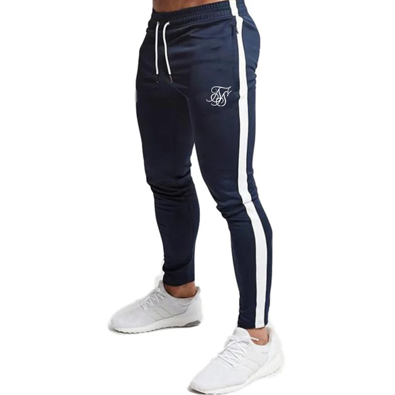 Sik Silk Men's Skinny Fitness Joggers – Workout Track Pants