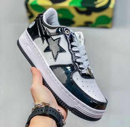 Original Bape Sta Shark Mouth Low-Top Sneakers