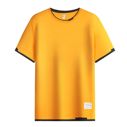 Casual T-shirt for Men – Pure Cotton, Breathable, High-Quality