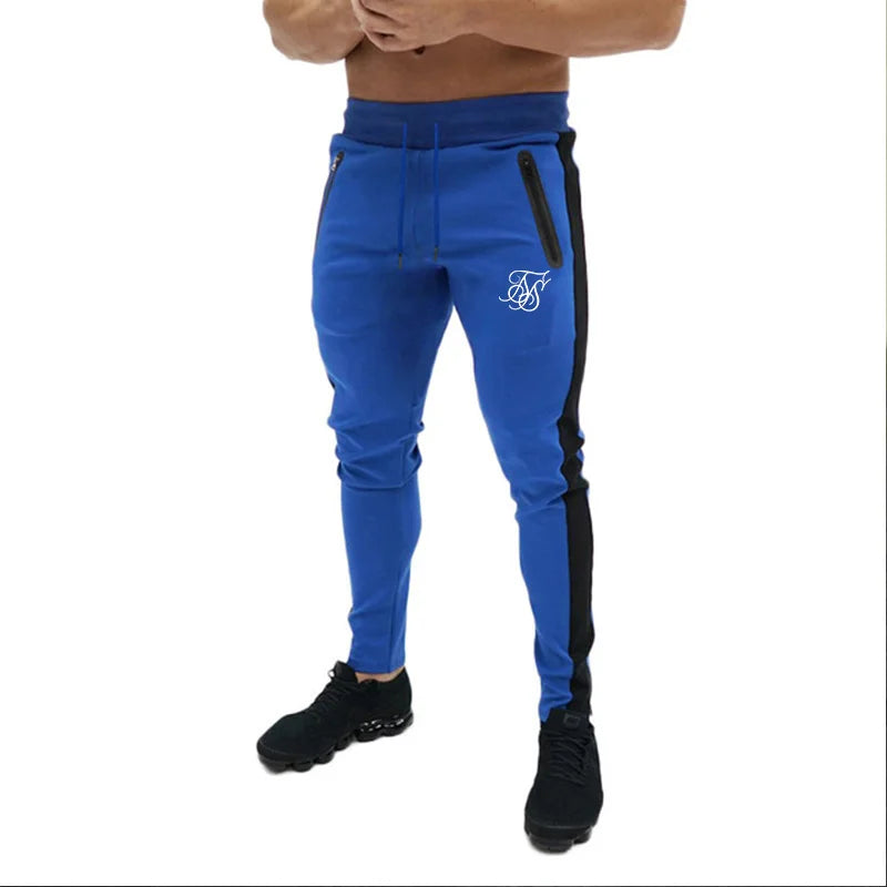 Sik Silk Men's Skinny Fitness Joggers – Workout Track Pants