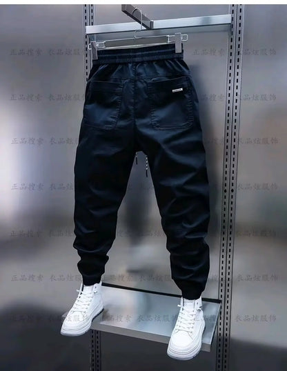 Men's Autumn Cargo Pants – Big Size Sports Trousers