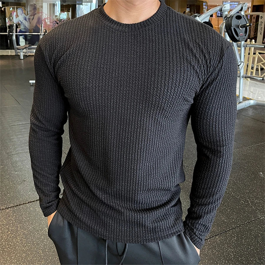 Men's Fashion Long Sleeve T-shirt