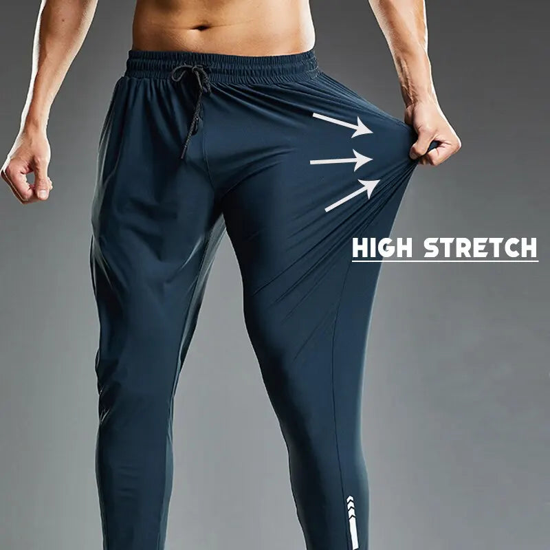 Summer Elastic Men’s Running Sport Pants