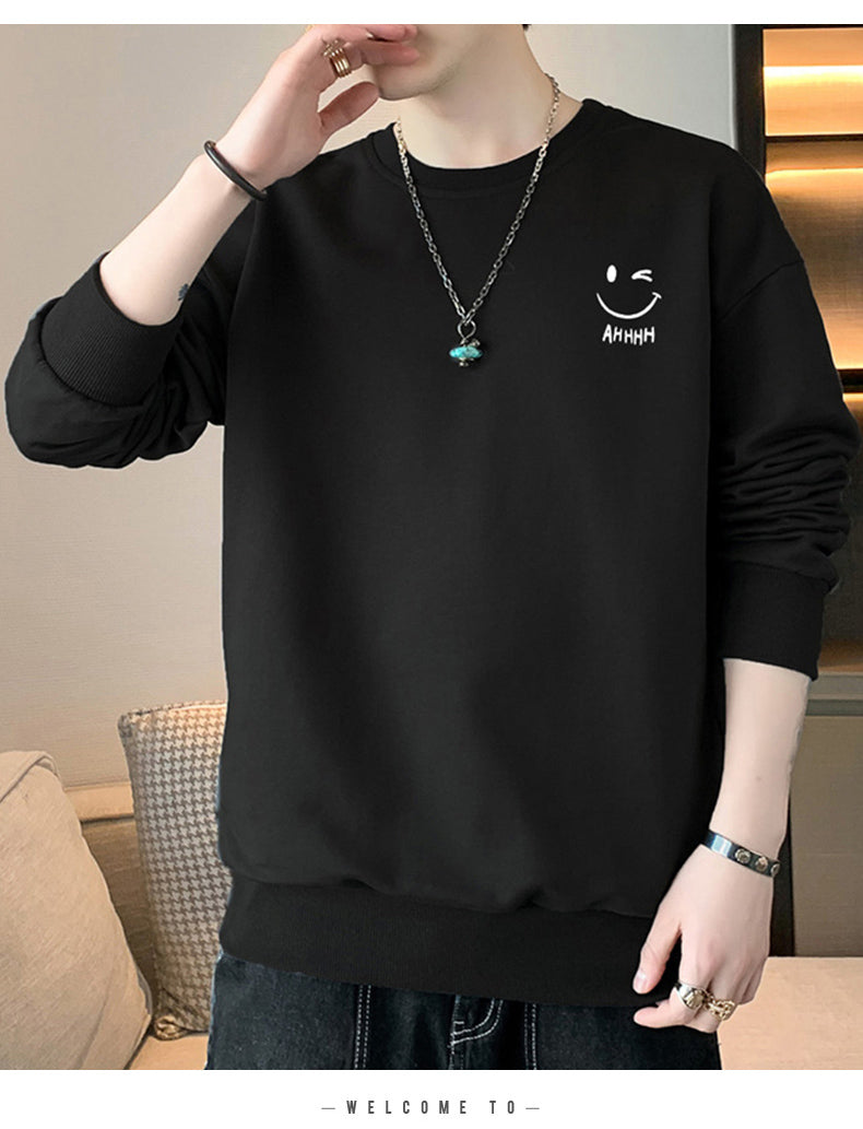 New Autumn and Spring Long-Sleeved T-shirt for Men