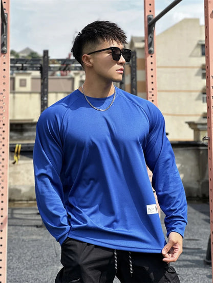 High-Quality Autumn Men’s Long Sleeved T-shirt