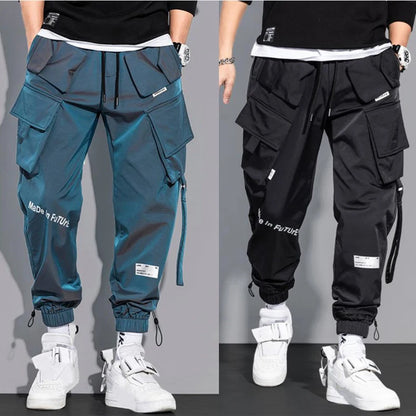 Men's Slim Fit Streetwear Harem Jogging Pants – Spring Cargo Trousers