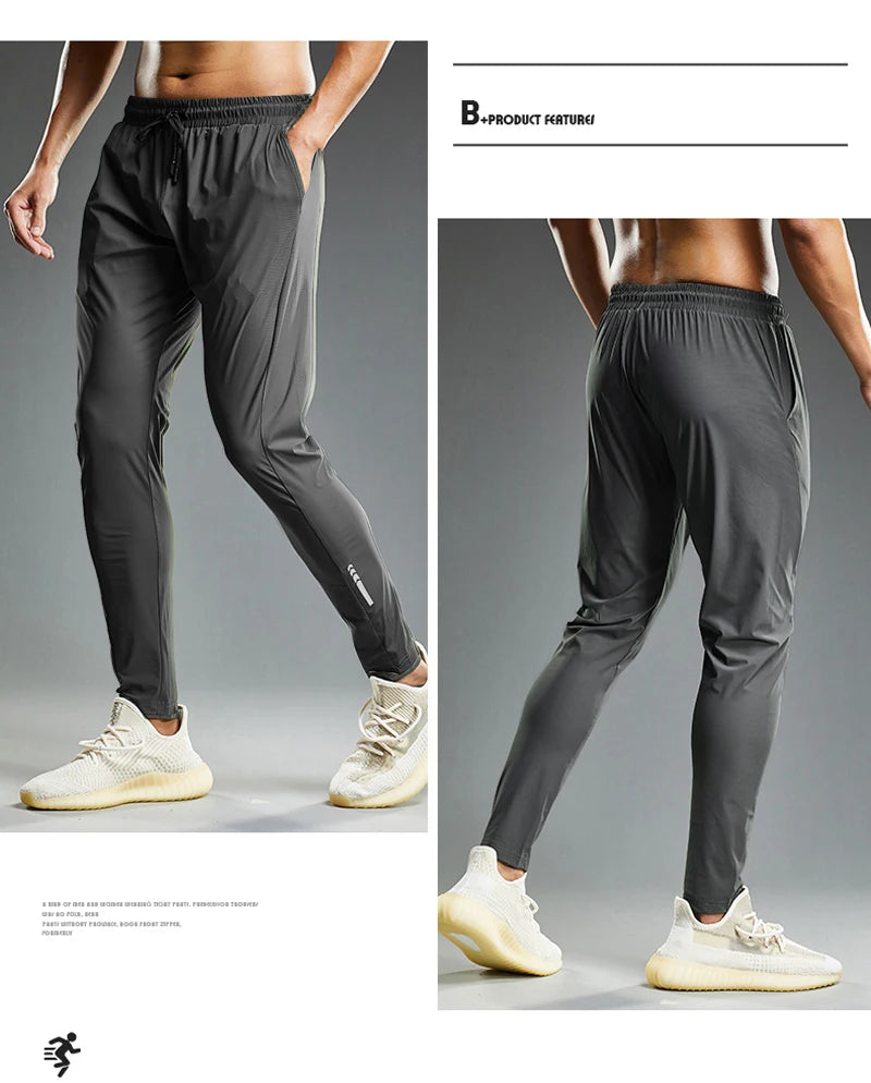 Summer Elastic Men’s Running Sport Pants