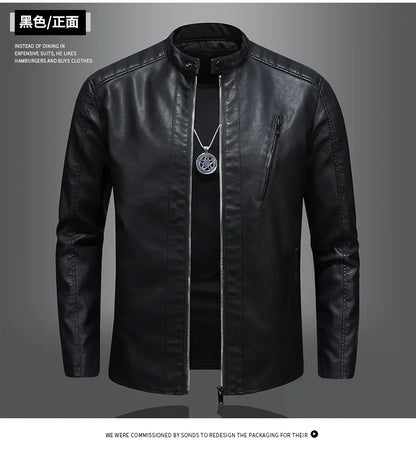 2024 Men’s Leather Jacket