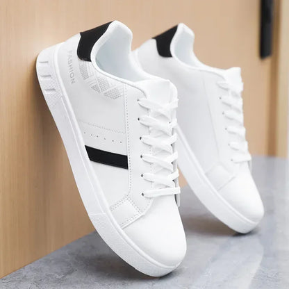 Classic Men Leather Shoes Spring Summer New Trendy All-match Platform Casual Shoes Loafers British Leather Sneakers Flats Shoes