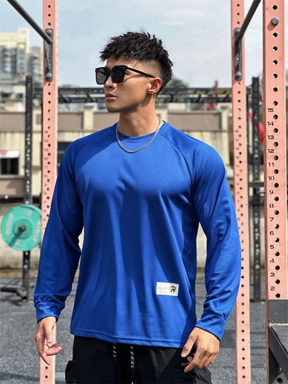 High-Quality Autumn Men’s Long Sleeved T-shirt