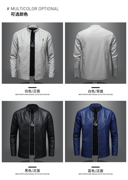 2024 Men’s Leather Jacket