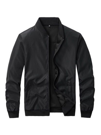 Men's Baseball Collar Jacket