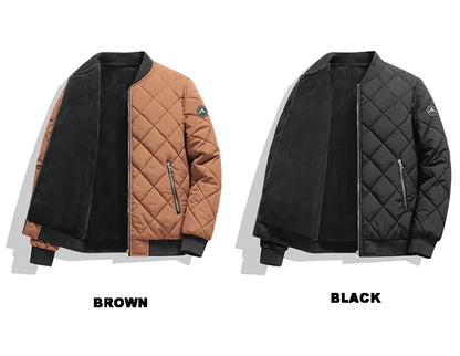 Autumn Winter Bomber Jacket for Men