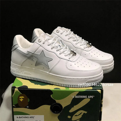 Original Bape Sta Shark Mouth Low-Top Sneakers