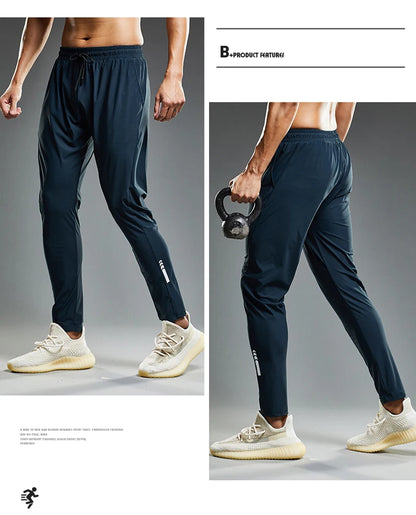 Summer Elastic Men’s Running Sport Pants