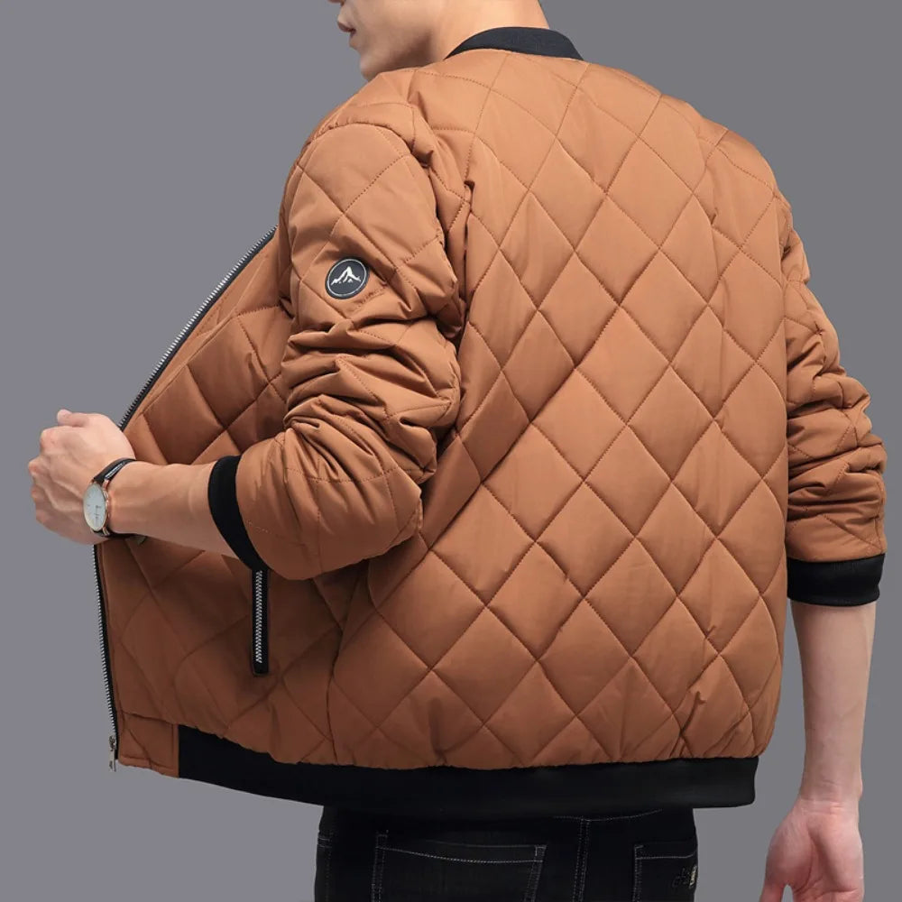 Autumn Winter Bomber Jacket for Men