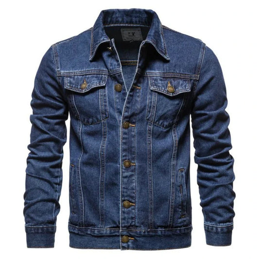 New Autumn Men’s Casual Workwear Jeans Jacket