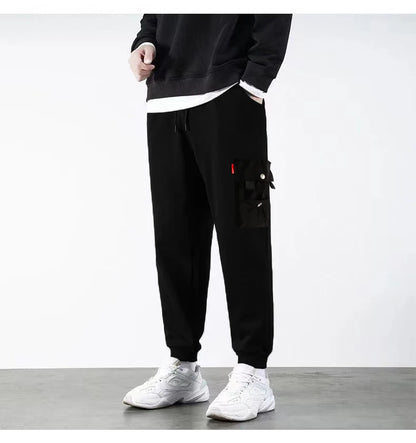 Men's Solid Color Cargo Pants