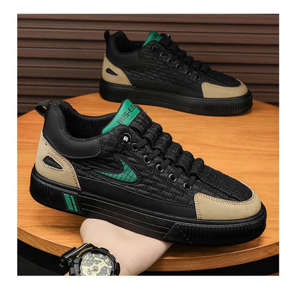 Sport Casual Men’s Shoes – Fashionable Platform Sneakers for Men