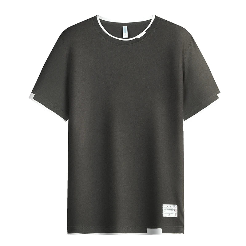 Casual T-shirt for Men – Pure Cotton, Breathable, High-Quality