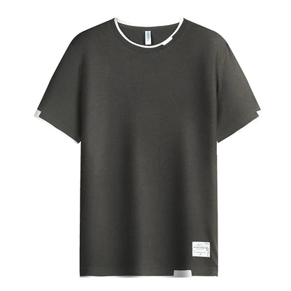 Casual T-shirt for Men – Pure Cotton, Breathable, High-Quality