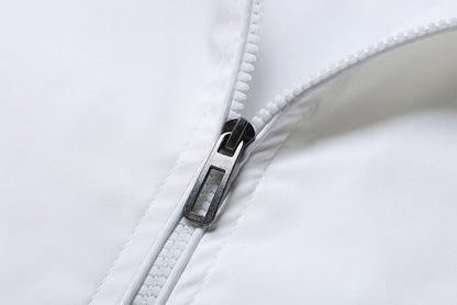 Men's Autumn Winter Stand Collar Zipper Jacket