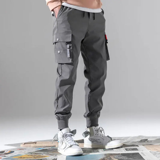 Men's Classic Streetwear Harem Jogging Pants – Slim Fit Cargo Pants