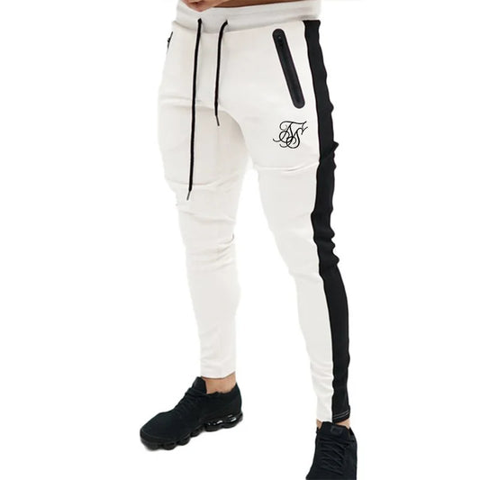 Sik Silk Men's Skinny Fitness Joggers – Workout Track Pants