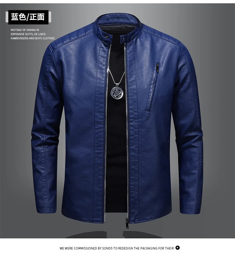 2024 Men’s Leather Jacket