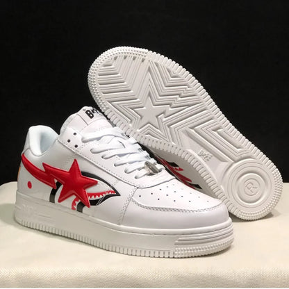 Original Bape Sta Shark Mouth Low-Top Sneakers