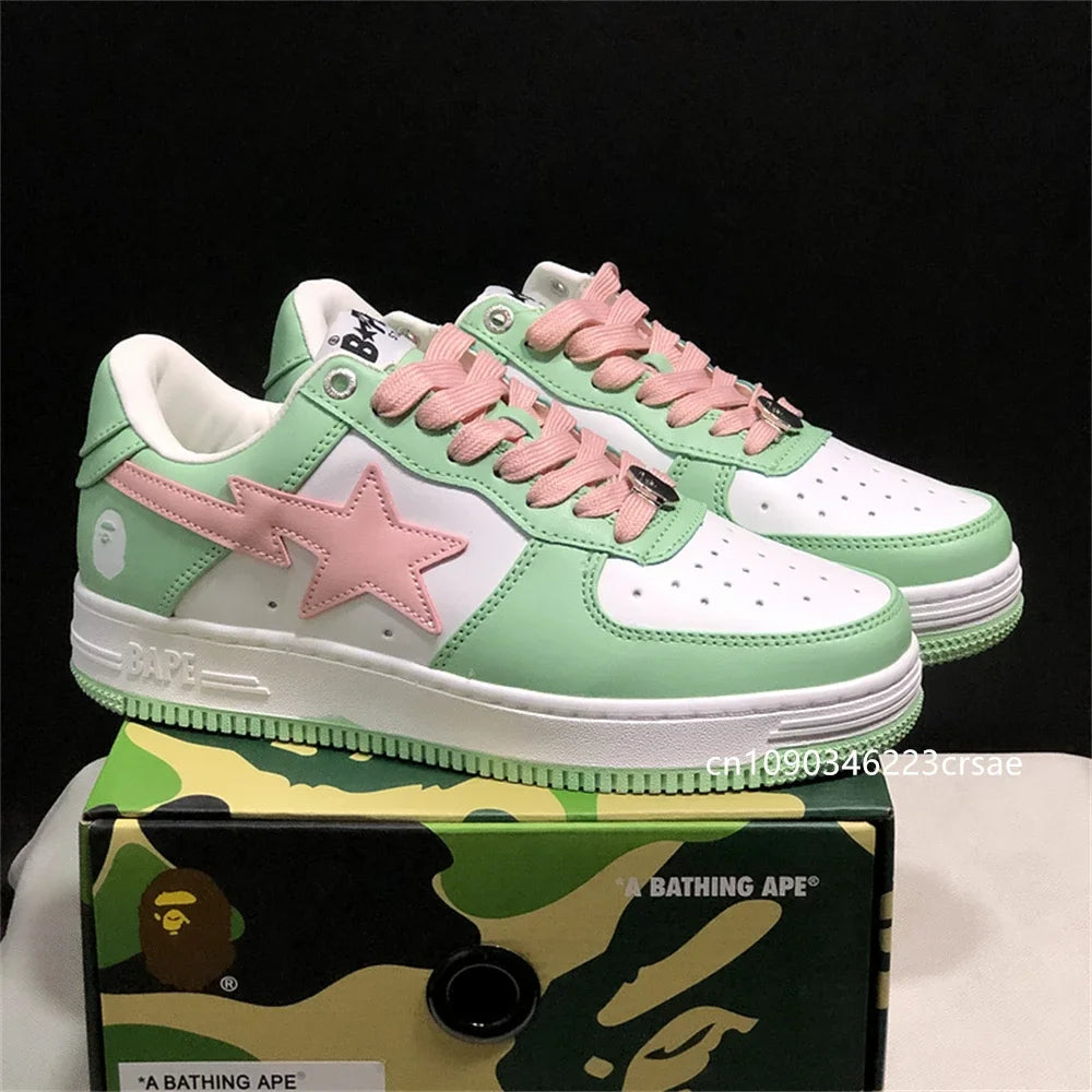 Original Bape Sta Shark Mouth Low-Top Sneakers