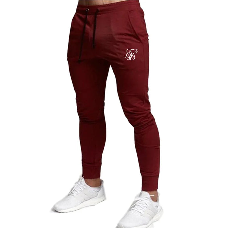 Sik Silk Men's Skinny Fitness Joggers – Workout Track Pants