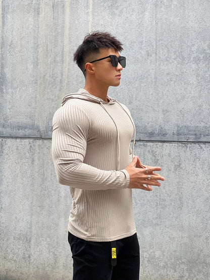 Men's Quick-Dry Long Sleeve Gym Fitness T-Shirt