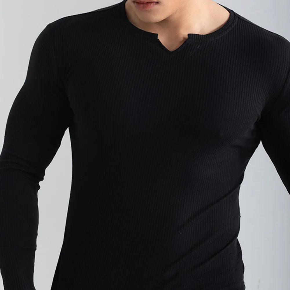 Men's Fashion Casual Long-Sleeve Street T-Shirt