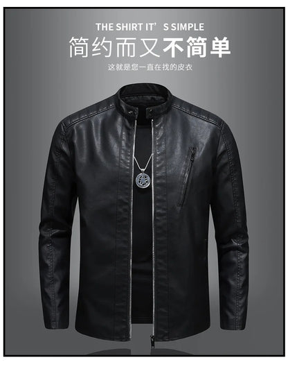 2024 Men’s Leather Jacket