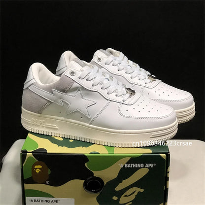 Original Bape Sta Shark Mouth Low-Top Sneakers