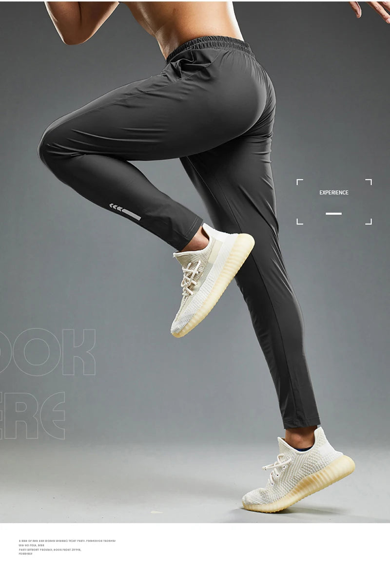 Summer Elastic Men’s Running Sport Pants