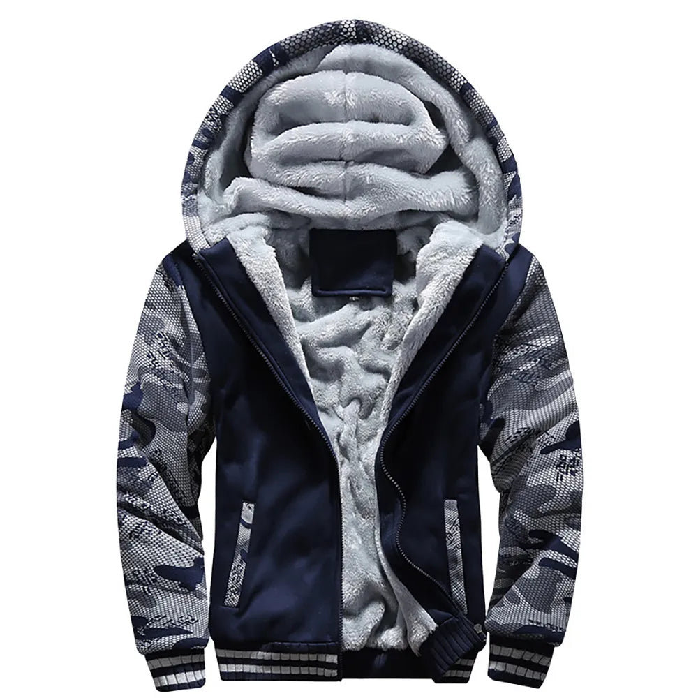 Men's Camouflage Winter Jacket