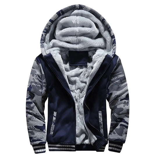 Men's Camouflage Winter Jacket